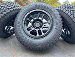 17” black rims tires Ford F-150 Expedition 6x135mm 6 lug wheels
