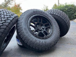 17” black rims tires Ford F-150 Expedition 6x135mm 6 lug wheels