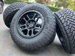 17” black rims tires Ford F-150 Expedition 6x135mm 6 lug wheels