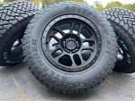 17” black rims tires Ford F-150 Expedition 6x135mm 6 lug wheels