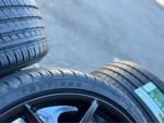 20” black 5 lug rims 5x120mm and 5x114.3 5x4.5 bolt pattern tires
