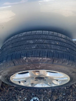 Set of tires with rims