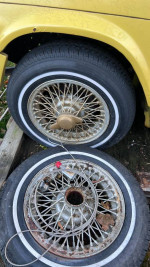 Triumph Spitfire Wire Wheels set of 5