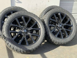 33” tires NEW 22” black Ford F150 rims 6x135 wheels 33x12.50r22 F-150