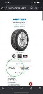 ToyoTires EXTENSA HP 2