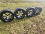 22" 5 lug truck rims with tires very nice