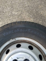 (2) Continental Vanco Four Seasons 225/ 75R 16 Tires $50/BOTH
