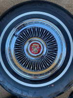Cadillac wire wheels 15”