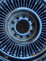 Cadillac wire wheels 15”