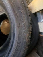 Tires used set of four 245/45/R18 Yokohama Tornante