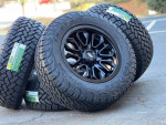 18 NEW off road black 5 lug Tundra Sequoia 5x150 rims Wheels 275/65R18