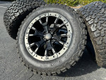 20” 6 lug 6x5.5 black rims Dodge Ram Rebel 6 lug Chevrolet BFG tires