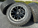 20” 6 lug 6x5.5 black rims Dodge Ram Rebel 6 lug Chevrolet BFG tires
