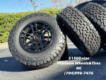 Toyota 6 Lug Rims 6x5.5 Tacoma Trd Pro 4runner 17” A/T Tires wheels
