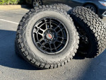 Toyota 6 Lug Rims 6x5.5 Tacoma Trd Pro 4runner 17” A/T Tires wheels