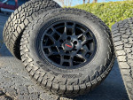 17" TRD PRO wheels Toyota Tacoma 4Runner Tundra Sequoia FJ tires rims