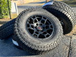 17" TRD PRO wheels Toyota Tacoma 4Runner Tundra Sequoia FJ tires rims