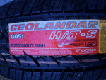 Tires, new set of four 275/60/R17