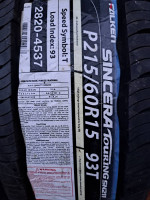 Tires, New pair 215/60/R15