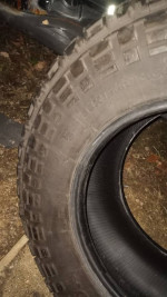 Tires, like new 35x12.5x18 load range E, 10 ply