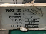 Aluminum trailer wheels