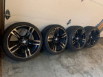 19” OEM bmw style 437 M wheels and tires