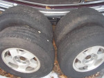 Set of 4 GM Truck Wheels with Tires