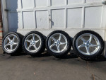17” 5-112 VW AUDI MERCEDES RIMS AND TIRES. ALMOST NEW!!!