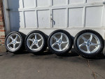 17” 5-112 VW AUDI MERCEDES RIMS AND TIRES. ALMOST NEW!!!