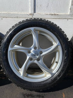 17” 5-112 VW AUDI MERCEDES RIMS AND TIRES. ALMOST NEW!!!