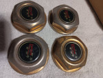 Dayton 6391 direct Bolt on with Hardware emblems and caps