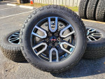 20" GMC SIERRA / YUKON AT4 WHEELS AND TIRES *NEW 2024 TAKEOFFS