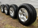Chevrolet Silverado 18 inch brand new rims with tires for sale