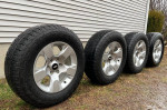 Chevrolet Silverado 18 inch brand new rims with tires for sale