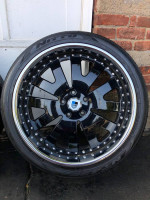 22” (5/130) G WAGON ASANTI rims And Tires.