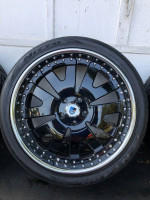 22” (5/130) G WAGON ASANTI rims And Tires.
