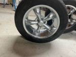 GM    18”  4 3/4 x 5 wheels and tires    Brand new