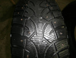 TWO 16"-225-60-16  GENERAL ALTIMAX ARTIC STUDDED SNOW TIRES