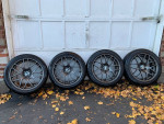 5/114 staggered American muscle like new 19” Rims\ tires
