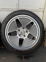 Wheels: 18X8.5 5-120 ET40 Civic type R/ BMWs