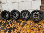 20” 5-114 staggered rims wheels American muscle