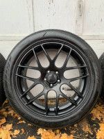 20” 5-114 staggered rims wheels American muscle