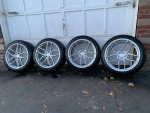20” staggered Stance Rims wheels 5/114