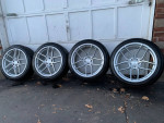 20” staggered STANCE (5/114) Rims and tires