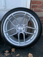 20” staggered STANCE (5/114) Rims and tires