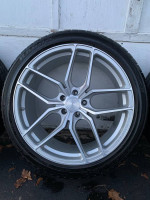 20” staggered STANCE (5/114) Rims and tires