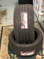 285/35/18 NEW TIRES LEXANI ONLY TWO TIRES