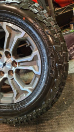 GMC Sierra AT4 / Chevy Silverado Wheels & Falken A/T Tires - takeoffs.