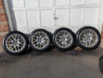 18”(5/114) Mustang Rims and tires winter beaters