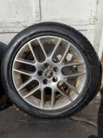 18”(5/114) Mustang Rims and tires winter beaters